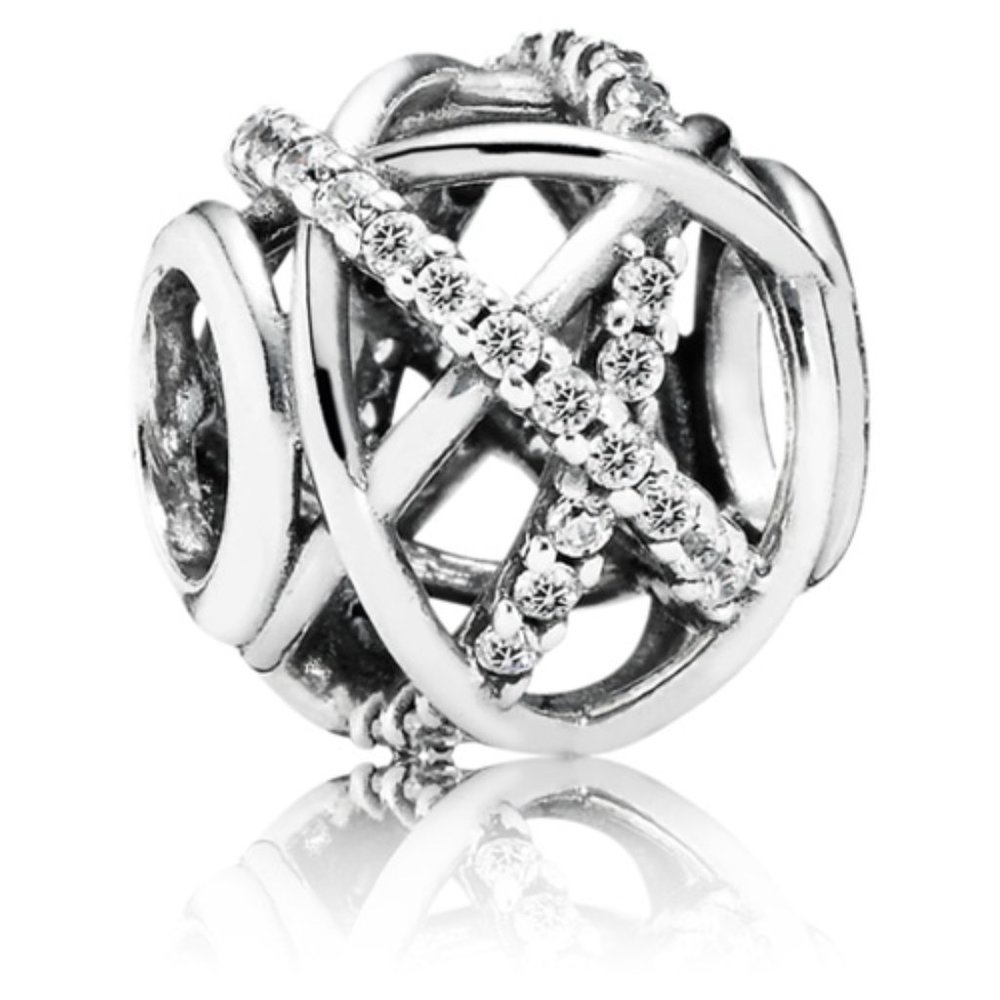 Pandora Galaxy Charm with Clear Zirconia